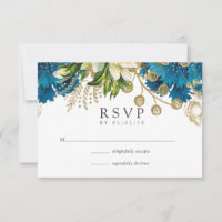 Vintage türkisfarbene Hochzeit und Goldmedaille