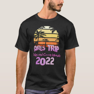Vintage Turks- und Caicosinseln - Girls-Trip 20 T-Shirt