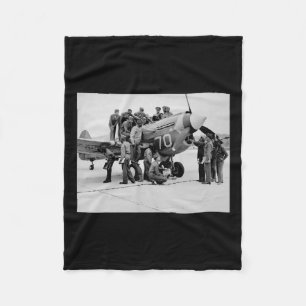 Vintage Tuskegee Pilots Usa Black History World Wa Fleecedecke