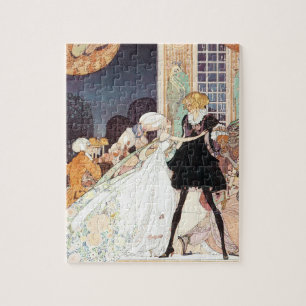 Vintage Twelve Dancing Princesses von Kay Nielsen Puzzle