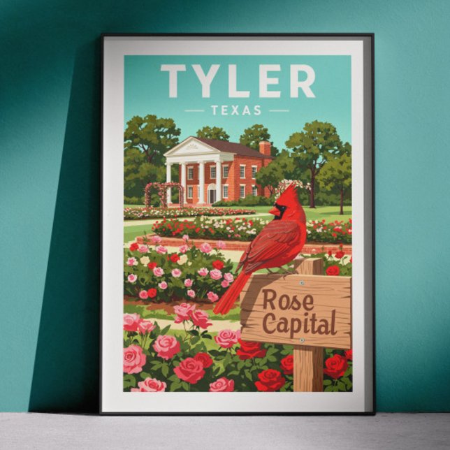 Vintage Tyler Texas Poster (Von Creator hochgeladen)