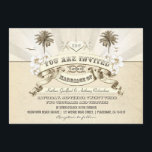 Vintage Typografie Hochzeitseinladungen Einladung<br><div class="desc">einzigartige typografische Vintage Hochzeit Einladungen für die Hochzeit am Strand. —Bitte kontaktieren Sie mich,  wenn Sie Hilfe bei der Anpassung benötigen oder eine benutzerdefinierte Farbanfrage haben. — Wenn Sie die IT-Taste drücken,  können Sie den Schriftart-Stil,  die Farbe,  die Größe,  das Verschieben usw. verändern. Das gibt Ihnen mehr Möglichkeiten!</div>