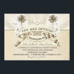 Vintage Typografie Hochzeitseinladungen Einladung<br><div class="desc">einzigartige typografische Vintage Hochzeit Einladungen für die Hochzeit am Strand. —Bitte kontaktieren Sie mich,  wenn Sie Hilfe bei der Anpassung benötigen oder eine benutzerdefinierte Farbanfrage haben. — Wenn Sie die IT-Taste drücken,  können Sie den Schriftart-Stil,  die Farbe,  die Größe,  das Verschieben usw. verändern. Das gibt Ihnen mehr Möglichkeiten!</div>