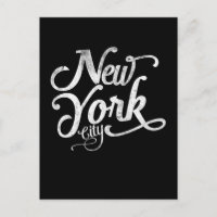 Vintage Typografie New York City