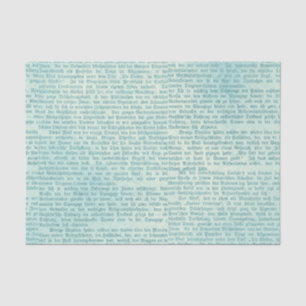 Vintage Typografie Seidenpapier