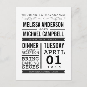 Vintage Typografie UAWG Postkarte