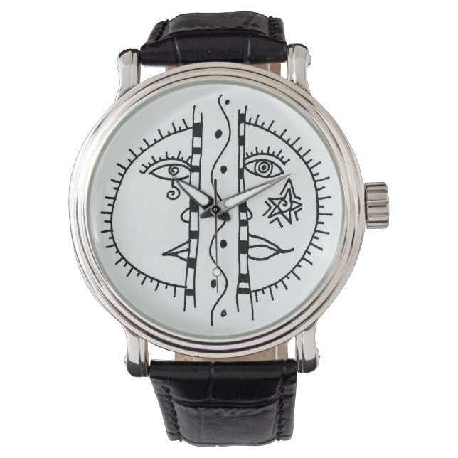 Vintage Uhr (Vorderseite)