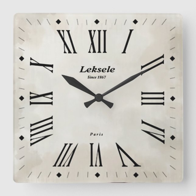 Vintage Uhr (Vorderseite)