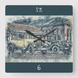 Vintage Uhr für klassische Autos