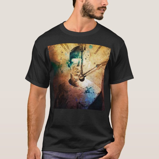 Vintage Uhr T-Shirt (Vorderseite)