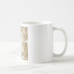 Vintage Uhr Tasse