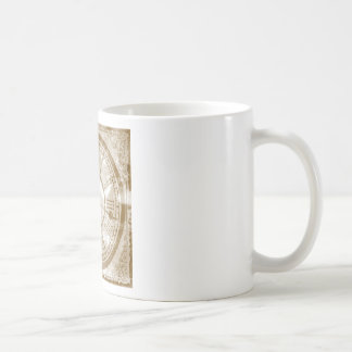 Vintage Uhr Tasse