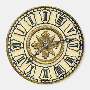 Vintage Uhren Magnet