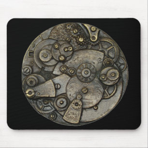 Vintage-Uhrwerk-Mauspad Mousepad