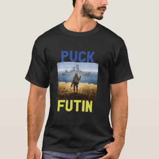 Vintage-Ukraine-Briefmarke Flagge Stolz Muttertag T-Shirt