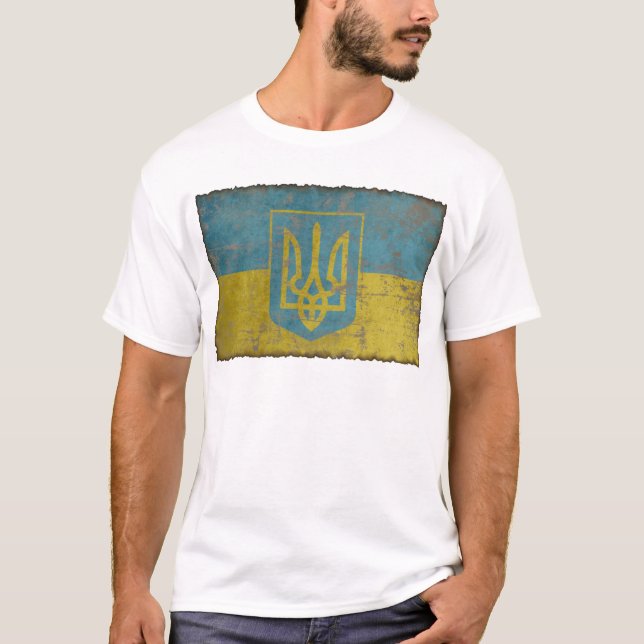 Vintage Ukraine T-Shirt (Vorderseite)