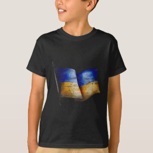 Vintage Ukraine Unterstütze Ukraine Steh mit Ukrai T-Shirt
