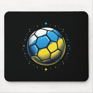 Vintage Ukrainischer Bynner Fan Ukraine Flagge Ret Mousepad