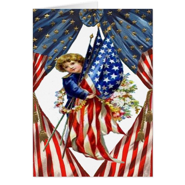 Vintage Unabhängigkeit und Freiheit (Vorne)