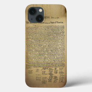 Vintage Unabhängigkeitserklärung Case-Mate iPhone Hülle