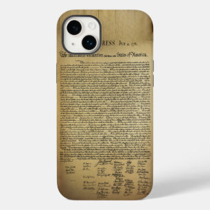 Vintage Unabhängigkeitserklärung Case-Mate iPhone 14 Plus Hülle