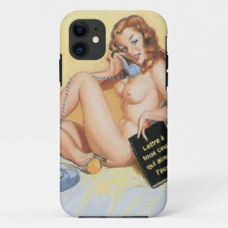Vintage unartige Pin-Up-Girl Case-Mate iPhone Hülle