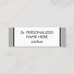 Vintage und klassische Berufliche Visitenkarte