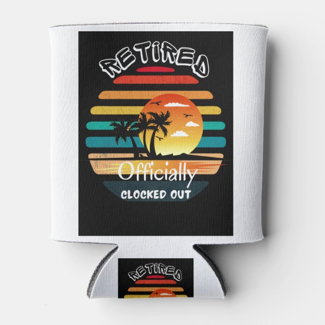 Vintage und liebende IT Dosenkühler (Vorderseite)