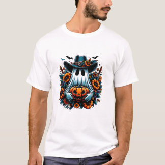Vintage unheimlicher Cowboy-Geist T-Shirt