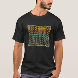 Vintage-Unhockeyspieler-Trainer-Sportziel T-Shirt