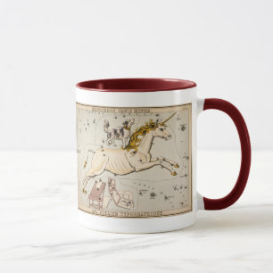 Vintage Unicorn-Stern-Konstellations-Karte Tasse