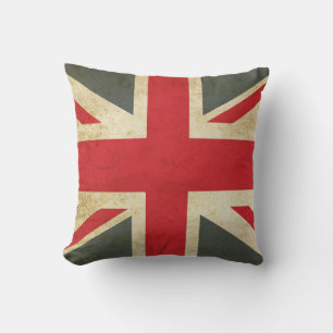 Vintage Union Jack britische Flagge Kissen