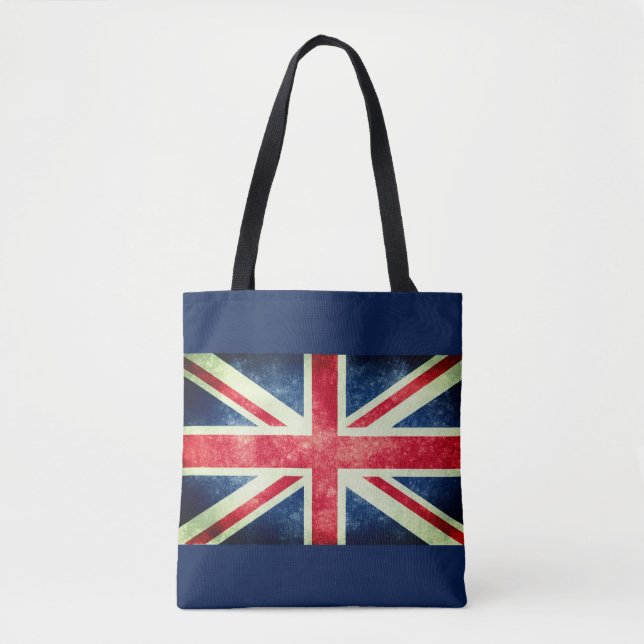 Vintage-Union-Jack-Flag-Tasche (Vorderseite)