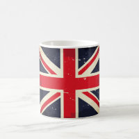 Vintage-Union-Jack-Kaffeetasse