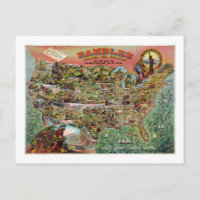 Vintage United Staaten Map Rambles Travel