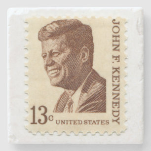 Vintage United Staaten Postage Briefmarke Stone Un Steinuntersetzer