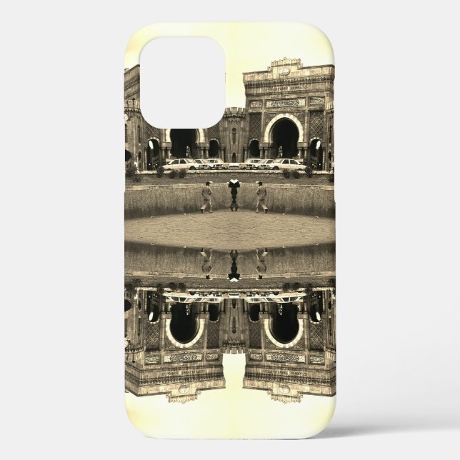 Vintage Universität Türkei Istanbul Case-Mate iPhone Hülle (Rückseite)
