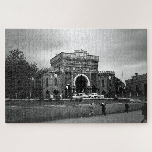 Vintage Universität Türkei Istanbul Puzzle (Horizontal)