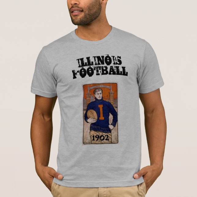 Vintage Universität von Illinois-T - Shirt (Vorderseite)