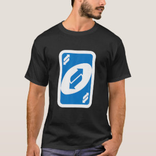Vintage Uno-Lover-Karten-Kostüm-Halloween-Reverse T-Shirt