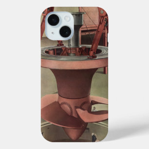 Vintage-Unternehmen, Energie durch riesige Wassert Case-Mate iPhone Hülle