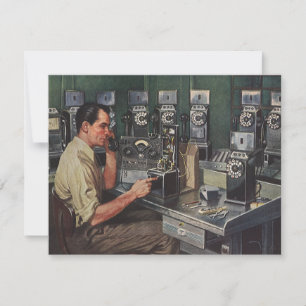 Vintage-Unternehmen, Telefon-Fernsprechapparat-Rep