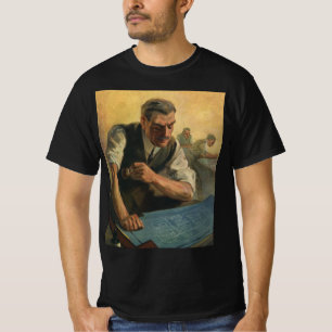 Vintage Unternehmensarchitektur und Gebäude-Bluepr T-Shirt