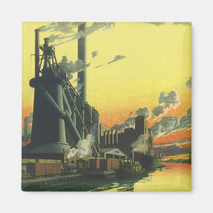 Vintage Unternehmensgruppe, Herstellung auf Dock Magnet