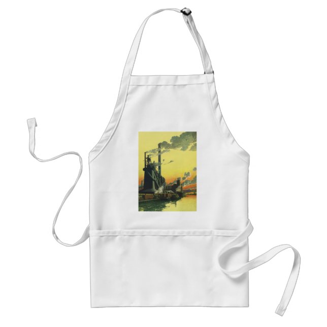 Vintage Unternehmensgruppe, Herstellung auf Dock Schürze (Vorne)