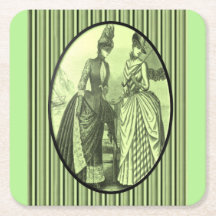 Vintage Untersetzer grün