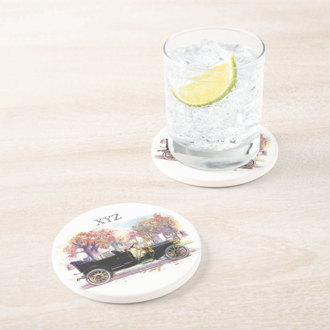 Vintage-Untersetzer Untersetzer (Seite)