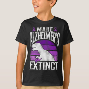 Vintage Unterstützung der Heimerheimer-Demenz-Sens T-Shirt