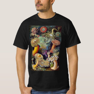 Vintage Unterwasserseelemone von Ernst Haeckel T-Shirt