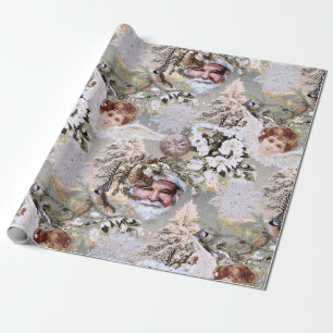 Vintage Urlaubsträume Geschenkpapier